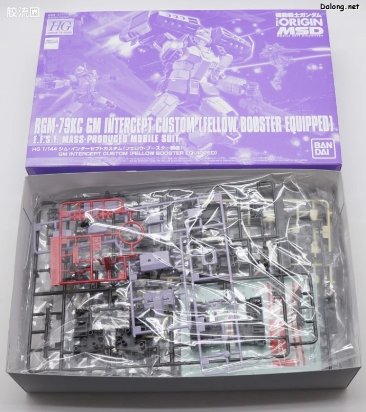 HG 高达The Origin 网络限定版 RGM-79KC 吉姆拦截特装型 Fellow Booster装备 - 图片